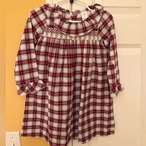 Janie and Jack Christmas night gown, size 2T